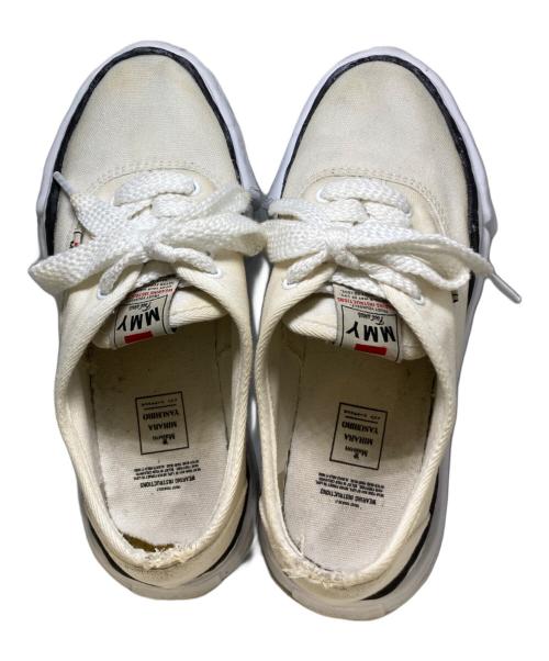 Maison MIHARA YASUHIRO（メゾン ミハラ ヤスヒロ）Maison MIHARA YASUHIRO (メゾン ミハラ ヤスヒロ) BAKER CANVAS ホワイト サイズ:41の古着・服飾アイテム