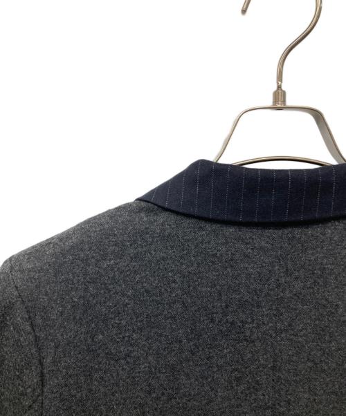 soduk（スドーク）soduk (スドーク) ウール切替テーラードジャケット ネイビー サイズ:SIZE Freeの古着・服飾アイテム