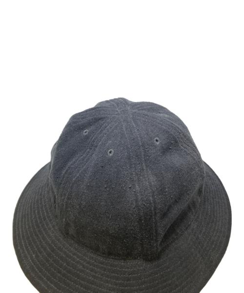 COMOLI（コモリ）COMOLI (コモリ) シルクネップ ハット ブラックの古着・服飾アイテム