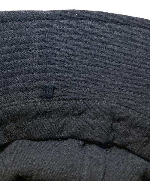 COMOLI（コモリ）COMOLI (コモリ) シルクネップ ハット ブラックの古着・服飾アイテム