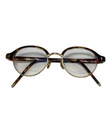 Re:See（リシー）の古着「match demi ラウンド眼鏡フレーム」｜ブラウン