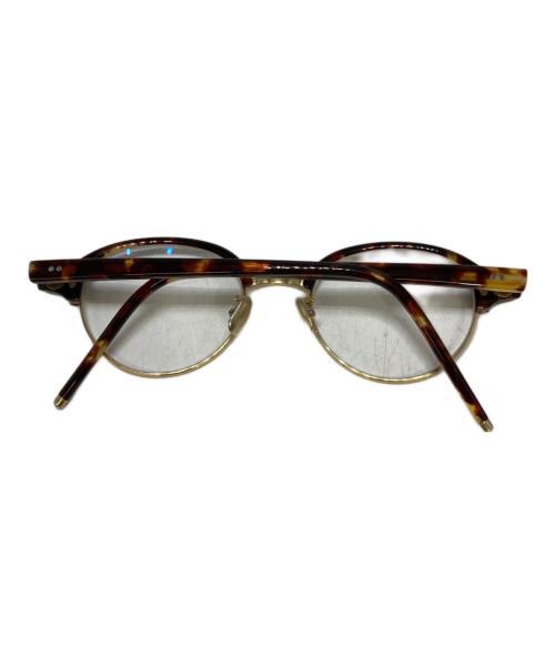 Re:See（リシー）Re:See (リシー) match demi ラウンド眼鏡フレーム ブラウン サイズ:48□20の古着・服飾アイテム