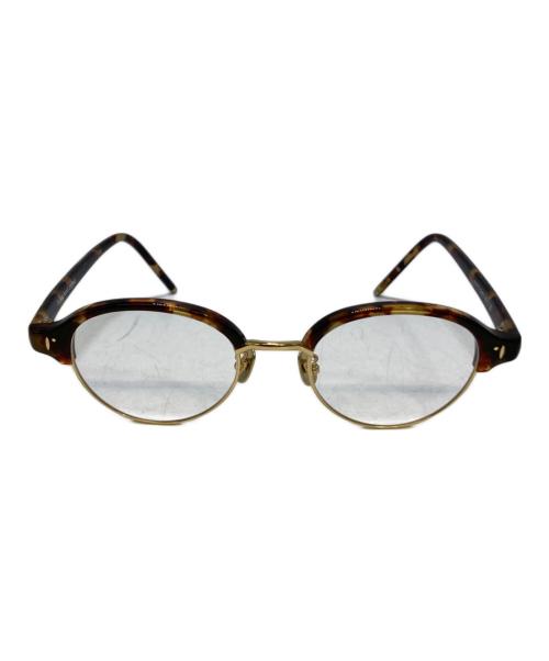 Re:See（リシー）Re:See (リシー) match demi ラウンド眼鏡フレーム ブラウン サイズ:48□20の古着・服飾アイテム