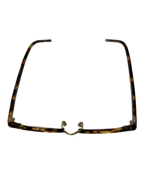 Re:See（リシー）Re:See (リシー) match demi ラウンド眼鏡フレーム ブラウン サイズ:48□20の古着・服飾アイテム