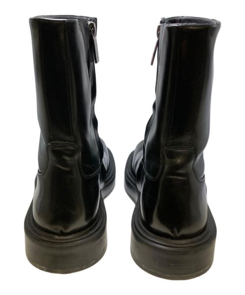 Ferragamo（フェラガモ）Ferragamo (フェラガモ) サイドジップブーツ ブラック サイズ:7 1/2Cの古着・服飾アイテム