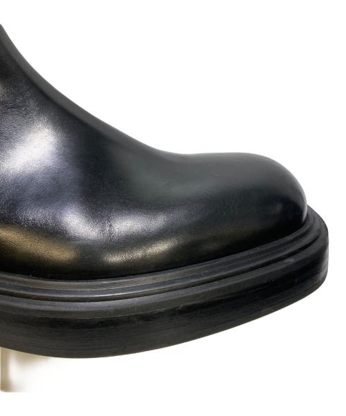 Ferragamo（フェラガモ）Ferragamo (フェラガモ) サイドジップブーツ ブラック サイズ:7 1/2Cの古着・服飾アイテム