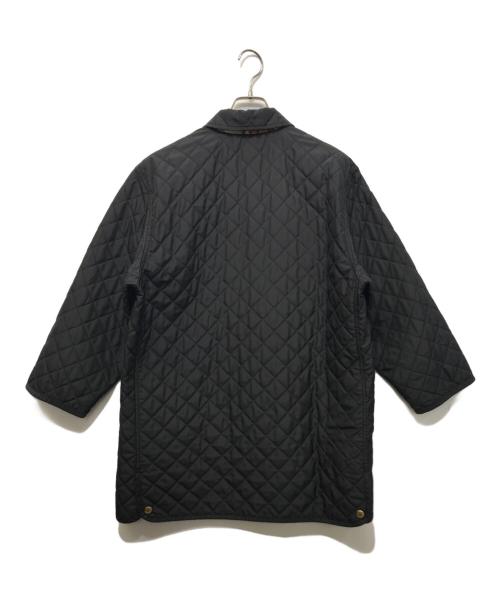 Salvatore Ferragamo（サルヴァトーレ フェラガモ）Salvatore Ferragamo (サルヴァトーレ フェラガモ) 裏地総柄キルティングコート ブラック サイズ:SIZE Freeの古着・服飾アイテム