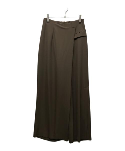 HER LIP TO（ハーリップトゥ）HER LIP TO (ハーリップトゥ) Front Overlap Pants ベージュ サイズ:Mの古着・服飾アイテム