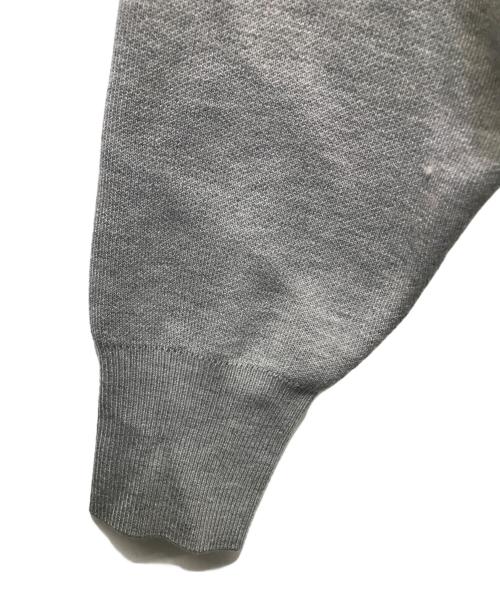 Noble（ノーブル）Noble (ノーブル) 接結タック編みフードプルオーバー グレー サイズ:SIZE Freeの古着・服飾アイテム