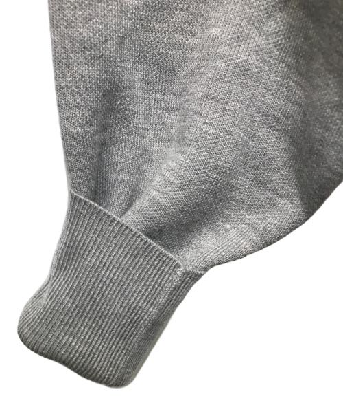 Noble（ノーブル）Noble (ノーブル) 接結タック編みフードプルオーバー グレー サイズ:SIZE Freeの古着・服飾アイテム