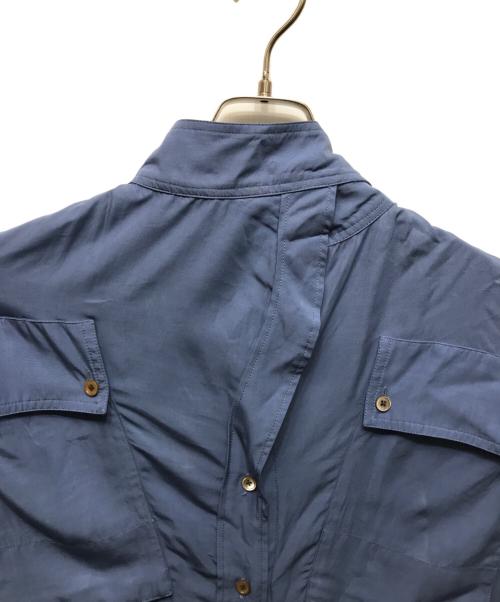 LEMAIRE（ルメール）LEMAIRE (ルメール) ボウタイシャツワンピース ブルー サイズ:34の古着・服飾アイテム