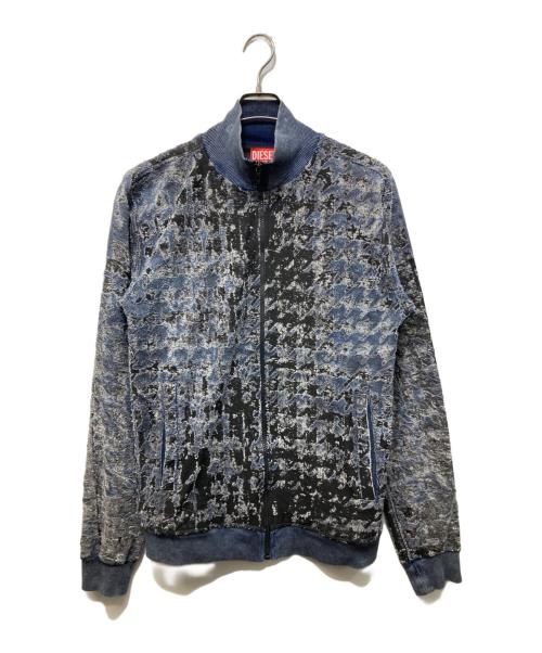 DIESEL（ディーゼル）DIESEL (ディーゼル) S-Corr ジップアップスウェット インディゴ サイズ:SIZE Lの古着・服飾アイテム