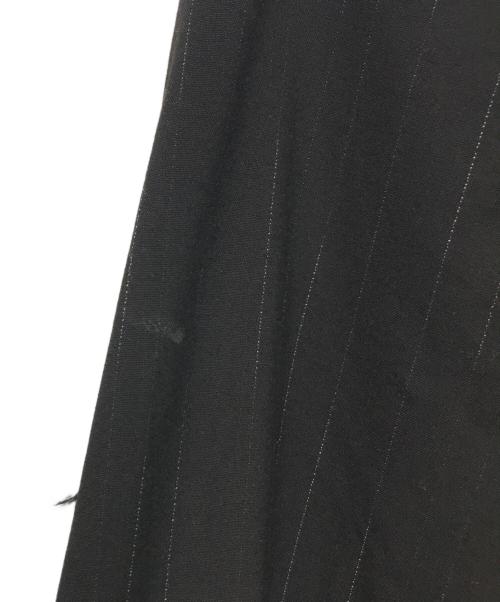 flagstuff（フラグスタフ）FLAGSTUFF (フラグスタフ) 2TUCK BORO SLACKS ブラック サイズ:SIZE Mの古着・服飾アイテム