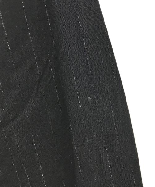 flagstuff（フラグスタフ）FLAGSTUFF (フラグスタフ) 2TUCK BORO SLACKS ブラック サイズ:SIZE Mの古着・服飾アイテム