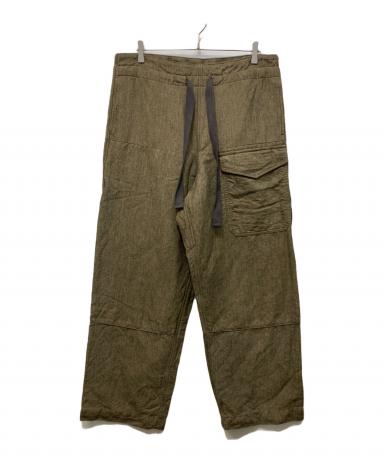 中古・古着通販】SUS-SOUS (シュス) MK-1 トラウザーズ ブラウン