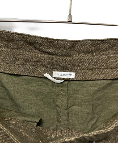 SUS-SOUS（シュス）SUS-SOUS (シュス) MK-1 トラウザーズ ブラウン サイズ:SIZE 7の古着・服飾アイテム