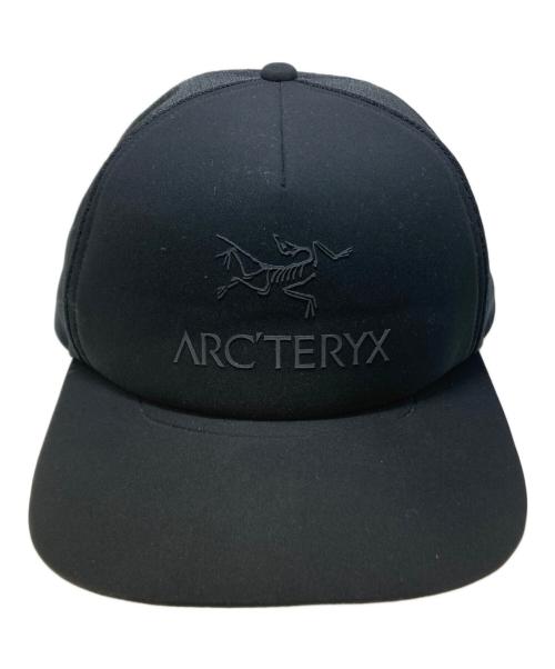 ARC'TERYX（アークテリクス）ARC'TERYX (アークテリクス) ロゴトラッカーキャップ ブラックの古着・服飾アイテム