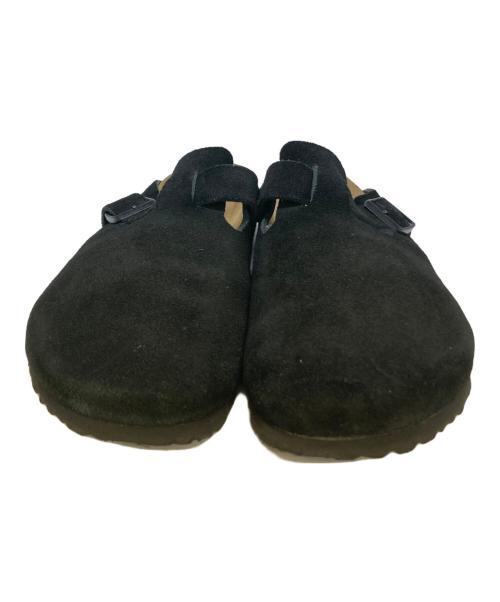 BIRKENSTOCK（ビルケンシュトック）BIRKENSTOCK (ビルケンシュトック) BOSTON スウェードシューズ ブラック サイズ:44の古着・服飾アイテム