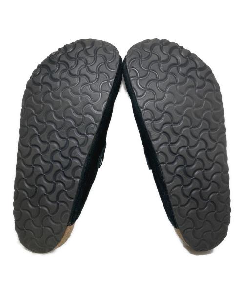 BIRKENSTOCK（ビルケンシュトック）BIRKENSTOCK (ビルケンシュトック) BOSTON スウェードシューズ ブラック サイズ:44の古着・服飾アイテム