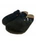 BIRKENSTOCK（ビルケンシュトック）の古着「BOSTON スウェードシューズ」｜ブラック
