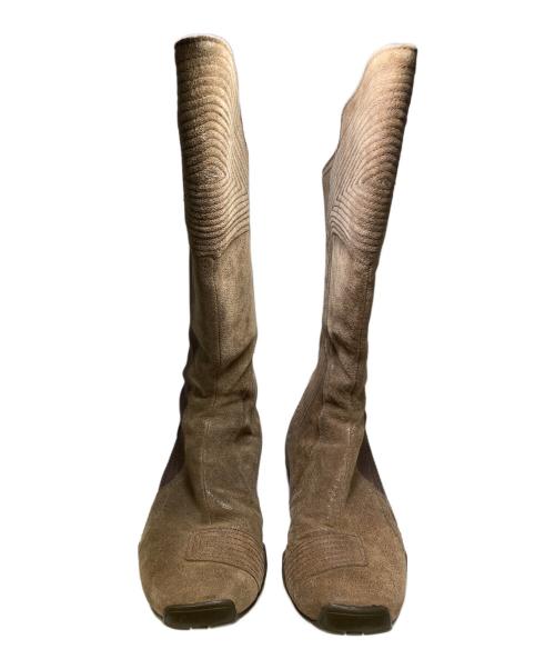 PUMA（プーマ）PUMA (プーマ) ロングブーツ ブラウン サイズ:24cmの古着・服飾アイテム