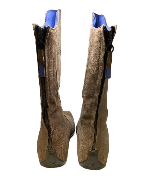 PUMA（プーマ）PUMA (プーマ) ロングブーツ ブラウン サイズ:24cmの古着・服飾アイテム