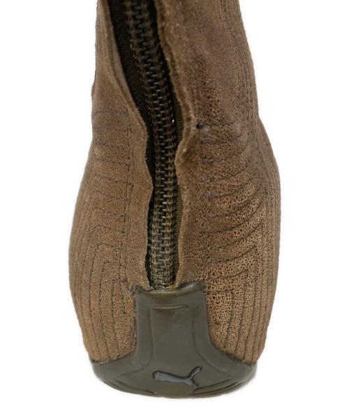 PUMA（プーマ）PUMA (プーマ) ロングブーツ ブラウン サイズ:24cmの古着・服飾アイテム