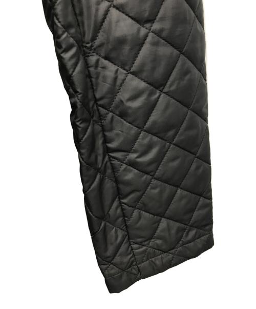 MACKINTOSH LONDON（マッキントッシュ ロンドン）MACKINTOSH LONDON (マッキントッシュ ロンドン) キルティングタフタフーデットショートコート ブラック サイズ:38の古着・服飾アイテム