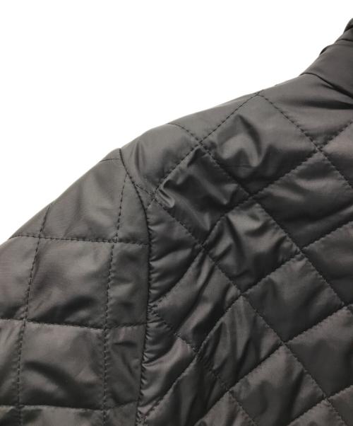 MACKINTOSH LONDON（マッキントッシュ ロンドン）MACKINTOSH LONDON (マッキントッシュ ロンドン) キルティングタフタフーデットショートコート ブラック サイズ:38の古着・服飾アイテム