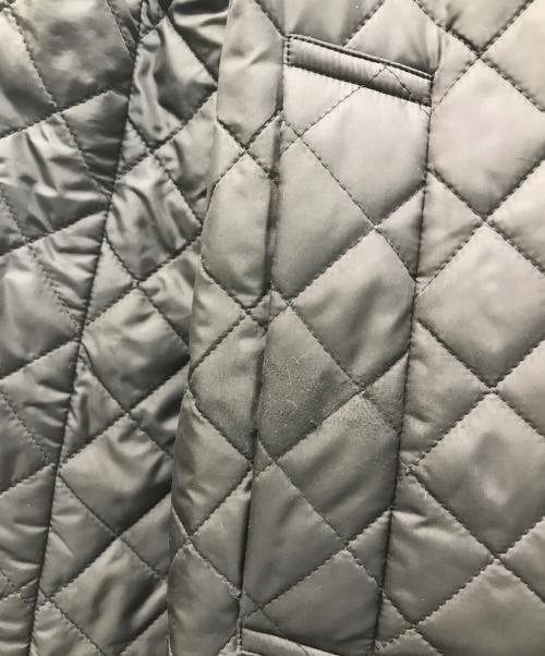 MACKINTOSH LONDON（マッキントッシュ ロンドン）MACKINTOSH LONDON (マッキントッシュ ロンドン) キルティングタフタフーデットショートコート ブラック サイズ:38の古着・服飾アイテム