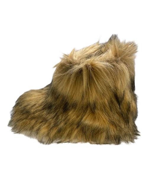 Stand Studio（スタンド スタジオ）STAND STUDIO (スタンド スタジオ) ファーブーツ ブラウン サイズ:38の古着・服飾アイテム