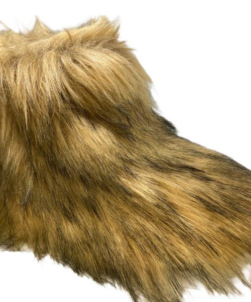 Stand Studio（スタンド スタジオ）STAND STUDIO (スタンド スタジオ) ファーブーツ ブラウン サイズ:38の古着・服飾アイテム