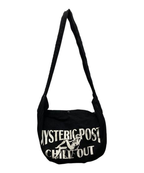 Hysteric Glamour（ヒステリックグラマー）Hysteric Glamour (ヒステリックグラマー) ニュースペーパーバッグ ブラックの古着・服飾アイテム