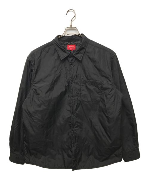 SUPREME（シュプリーム）SUPREME (シュプリーム) Nylon Filled Shirt ブラック サイズ:XLの古着・服飾アイテム