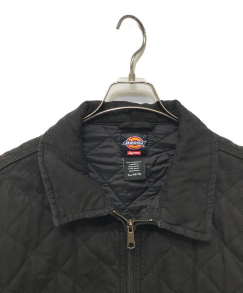 SUPREME（シュプリーム）Supreme (シュプリーム) Dickies (ディッキーズ) Quilted Work Jacket ブラック サイズ:XLの古着・服飾アイテム