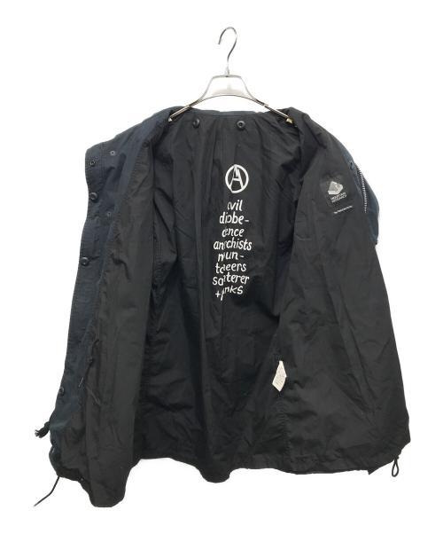 MOUNTAIN RESEARCH（マウンテンリサーチ）MOUNTAIN RESEARCH (マウンテンリサーチ) for PROTESTER M-65ジャケット ブラック サイズ:XLの古着・服飾アイテム