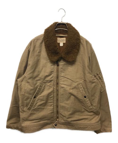 RRL（ダブルアールエル）RRL (ダブルアールエル) CLAYWORTH JACKET ベージュ サイズ:XXLの古着・服飾アイテム