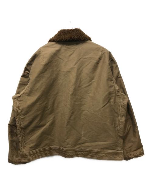 RRL（ダブルアールエル）RRL (ダブルアールエル) CLAYWORTH JACKET ベージュ サイズ:XXLの古着・服飾アイテム