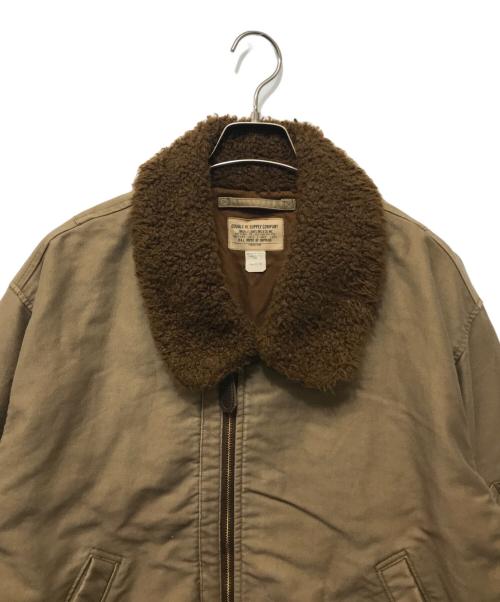 RRL（ダブルアールエル）RRL (ダブルアールエル) CLAYWORTH JACKET ベージュ サイズ:XXLの古着・服飾アイテム