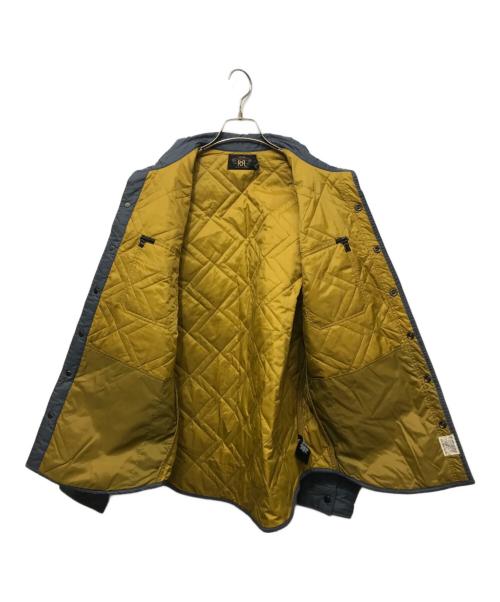 RRL（ダブルアールエル）RRL (ダブルアールエル) キルティングシャツジャケット ブルー サイズ:XLの古着・服飾アイテム