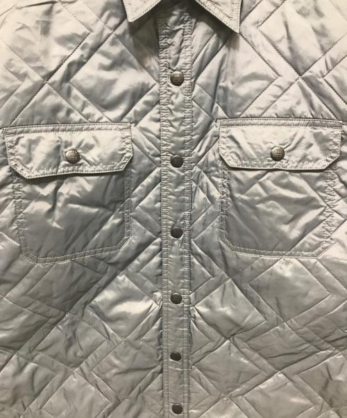 RRL（ダブルアールエル）RRL (ダブルアールエル) キルティングシャツジャケット ブルー サイズ:XLの古着・服飾アイテム