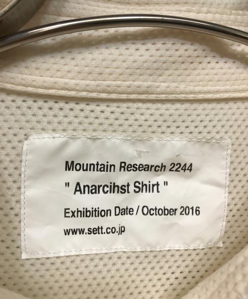 MOUNTAIN RESEARCH（マウンテンリサーチ）MOUNTAIN RESEARCH (マウンテンリサーチ) Anarchist Shirt ベージュ サイズ:XLの古着・服飾アイテム