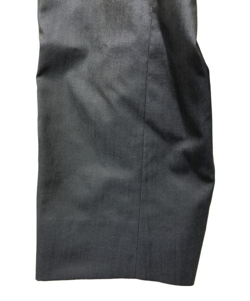 Aquascutum（アクアスキュータム）Aquascutum (アクアスキュータム) ウールシルク ステンカラーコート ブルー サイズ:38の古着・服飾アイテム