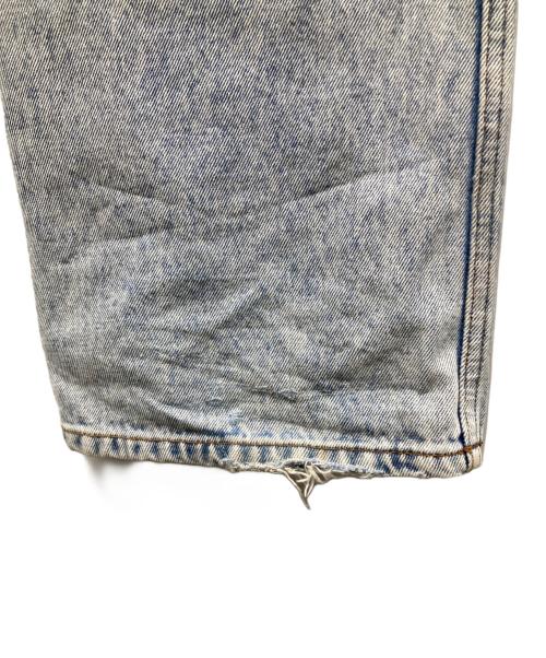 Y. PROJECT（ワイプロジェクト）Y. PROJECT (ワイプロジェクト) ロゴ刺繍ブーツカットデニムパンツ インディゴ サイズ:28の古着・服飾アイテム