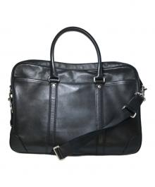 COACH（コーチ）の古着「トランスアトランティック 2WAYレザーブリーフケース」｜ブラック