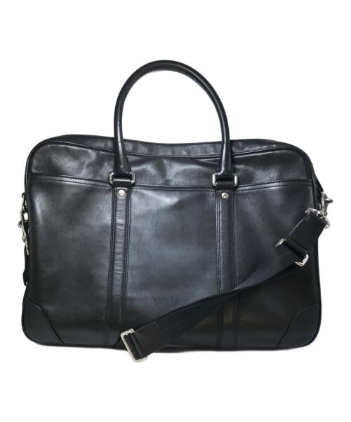 COACH（コーチ）COACH (コーチ) トランスアトランティック 2WAYレザーブリーフケース ブラックの古着・服飾アイテム