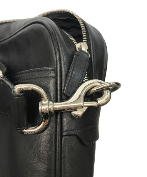 COACH（コーチ）COACH (コーチ) トランスアトランティック 2WAYレザーブリーフケース ブラックの古着・服飾アイテム