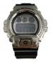 CASIO（カシオ）の古着「6900シリーズ メタルカバード リストウォッチ」｜シルバー×ブラック
