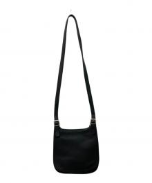 COACH（コーチ）の古着「OLD レザーショルダーバッグ」｜ブラック