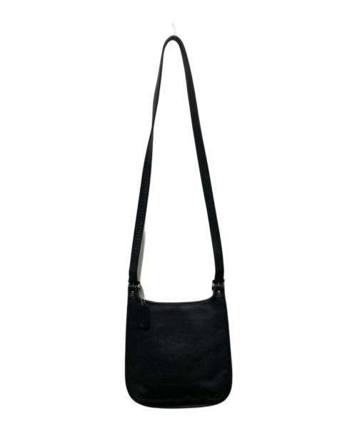 COACH（コーチ）COACH (コーチ) OLD レザーショルダーバッグ ブラックの古着・服飾アイテム